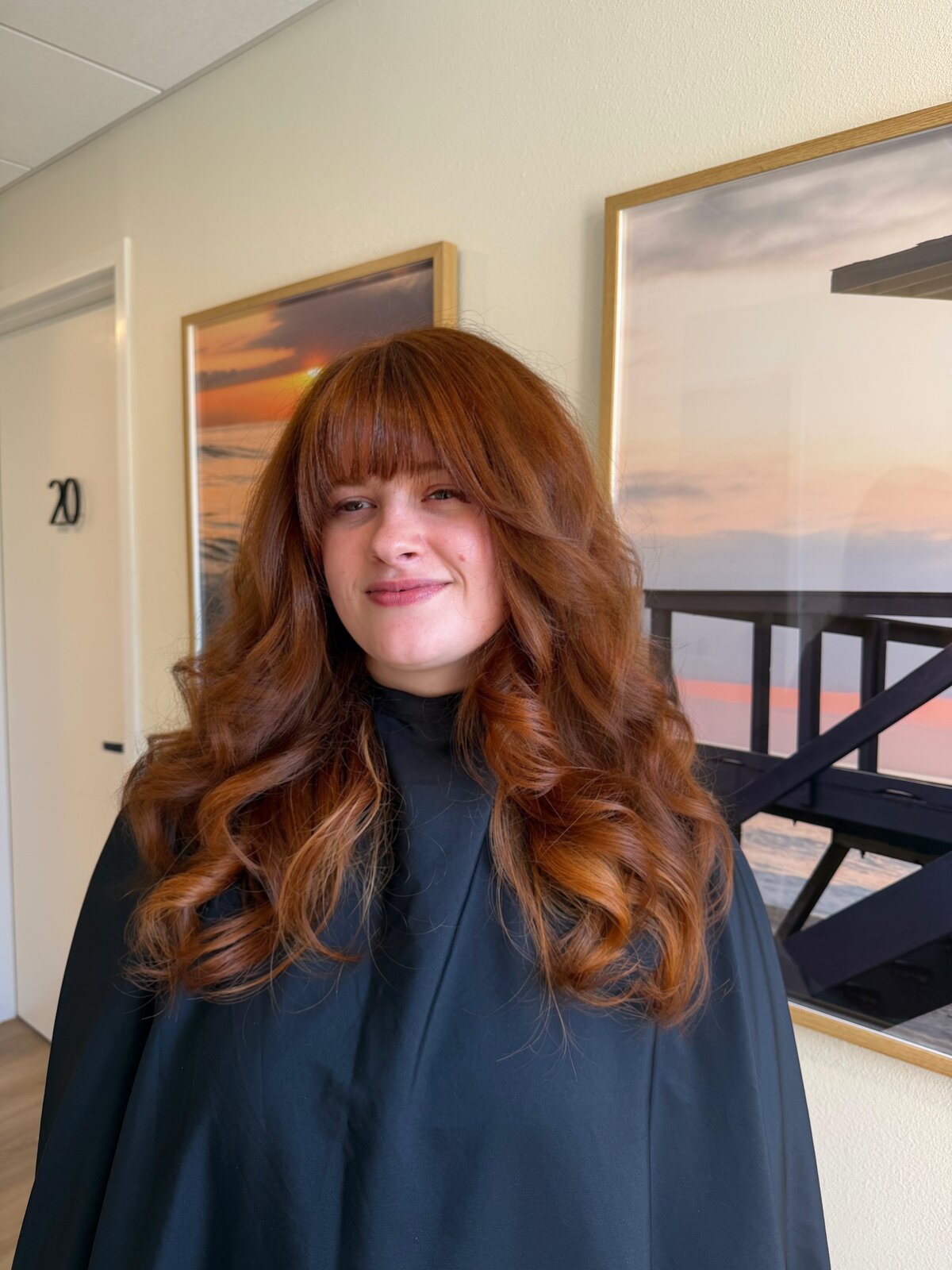 Copper auburn hair result